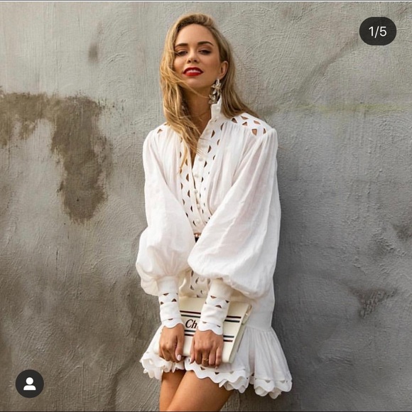 ❌SOLD❌Zimmermann “Ninety Six” Short Dress BNWT - Picture 3 of 15